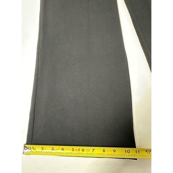 Comma, Black Straight Leg Viscose Blend Women’s Pants Trousers Belted Size 8 EUC - Picture 9 of 16